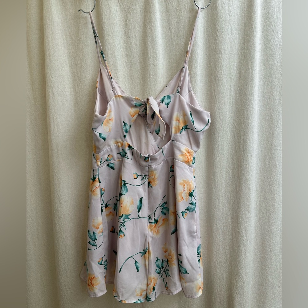 Sienna Sky Lavender Floral Print Romper
